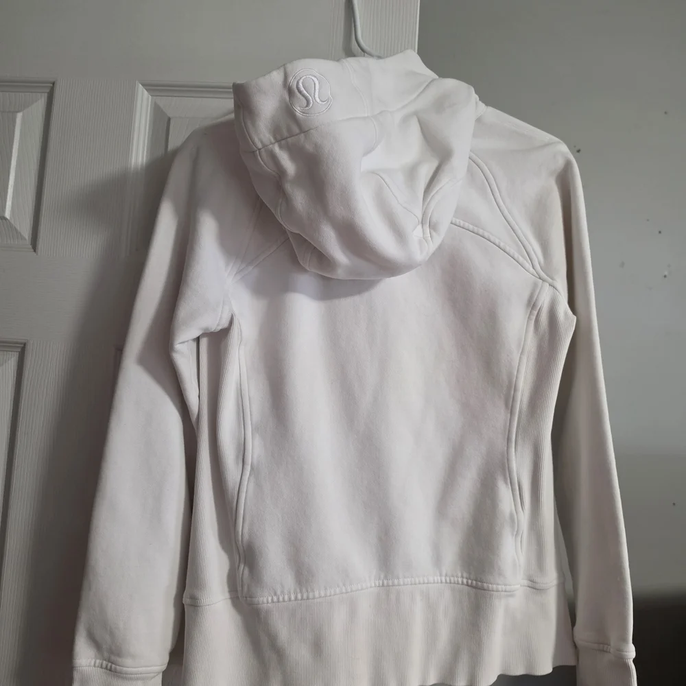 lululemon athletica White Full-Zip Hoodie